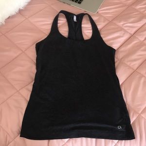Gap Fit Razorback Dark Gray tank top
